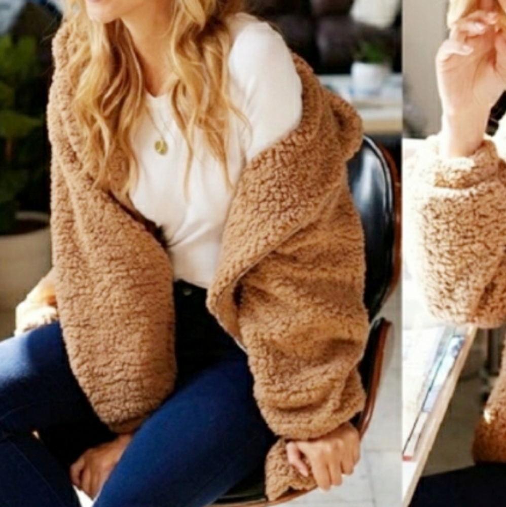 TEDDY SHERPA Fur Jacket NWT! Only 1 left! - Picture 6 of 11